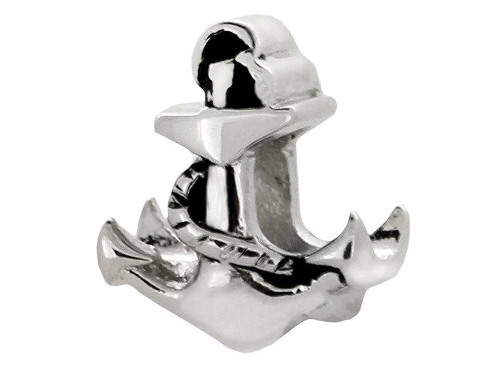 Zable Sterling Silver Anchor Bead / Charm