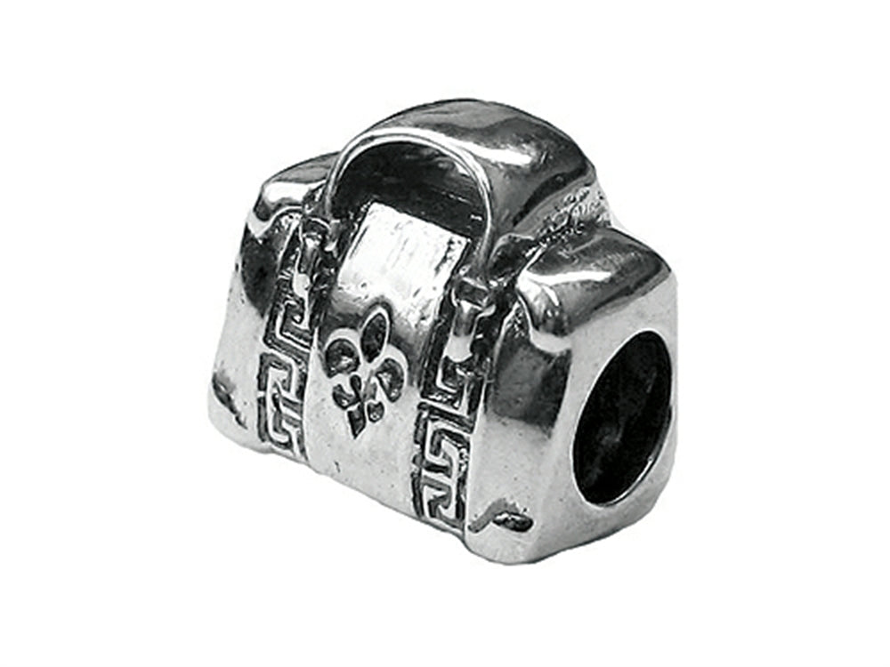 Zable Sterling Silver Designer Pocketbook Bead / Charm