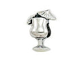 Zable Sterling Silver Pina Colada Bead / Charm