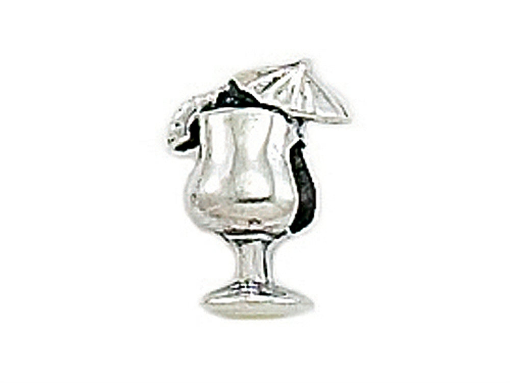 Zable Sterling Silver Pina Colada Bead / Charm