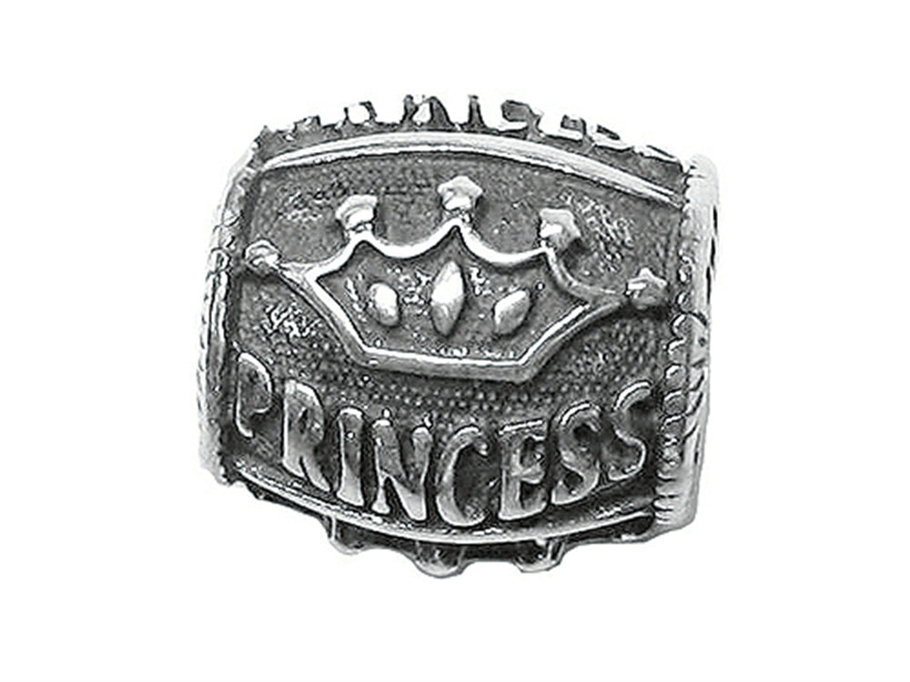 Zable Sterling Silver Princess Bead / Charm