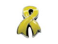 Zable Sterling Silver Awareness Ribbon Yellow Bead / Charm