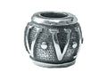 Zable Sterling Silver Roman Numerals Spacer Bead / Charm