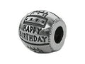 Zable Sterling Silver Happy Birthday Bead / Charm