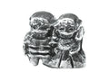 Zable Sterling Silver Boy-Girl Bead / Charm