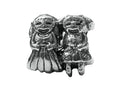 Zable Sterling Silver Girl-Girl Bead / Charm