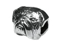 Zable Sterling Silver Bulldog Compatible Bead / Charm