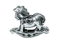 Zable Sterling Silver Rocking Horse Bead / Charm