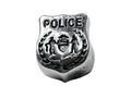 Zable Sterling Silver Police Badge Bead / Charm