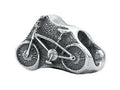Zable Sterling Silver Bicycle Bead / Charm