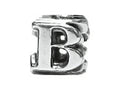 Zable Sterling Silver Open Initial B Bead / Charm