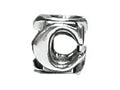 Zable Sterling Silver Open Initial C Bead / Charm