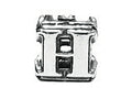 Zable Sterling Silver Open Initial H Bead / Charm