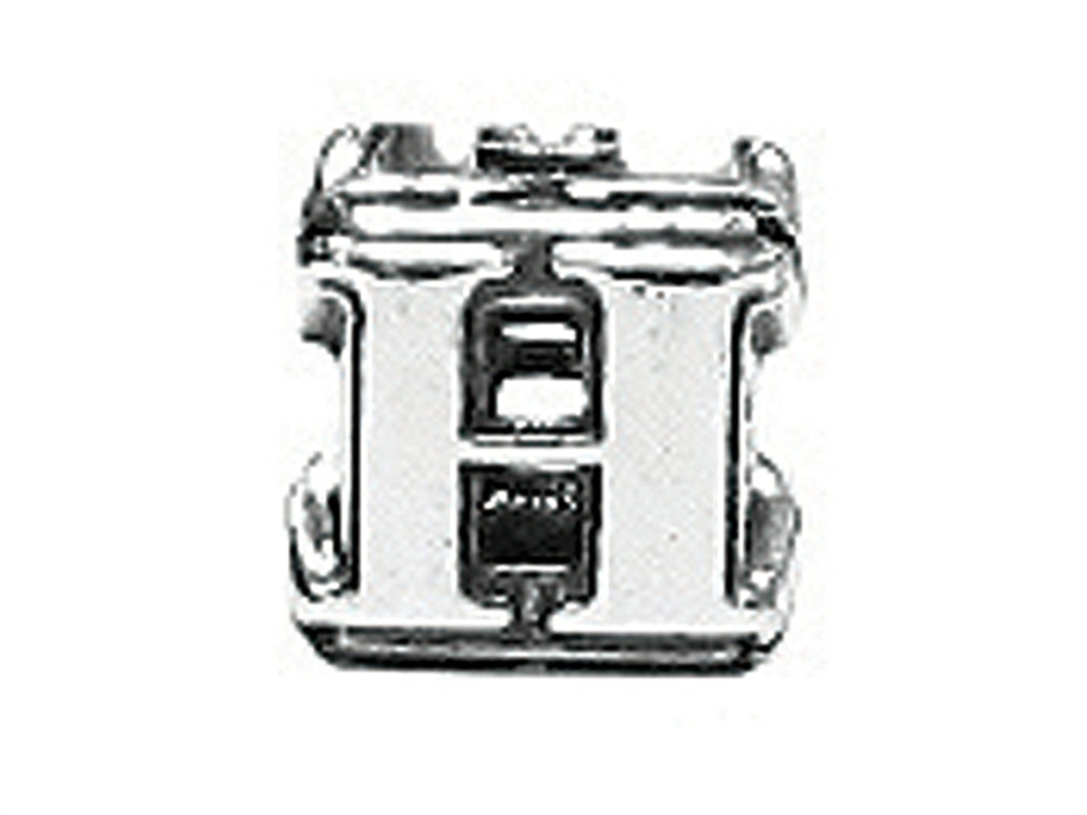 Zable Sterling Silver Open Initial H Bead / Charm