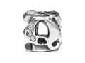Zable Sterling Silver CZ Initial Q Bead / Charm