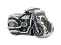 Zable Sterling Silver Motorcycle Compatible Bead / Charm
