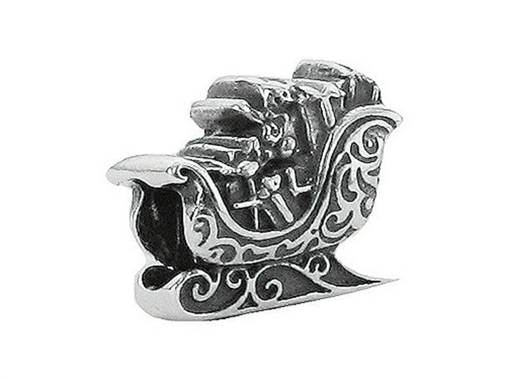 Zable Sterling Silver Sleigh with Presents Bead / Charm