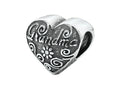 Zable Sterling Silver Grandma Compatible Bead / Charm