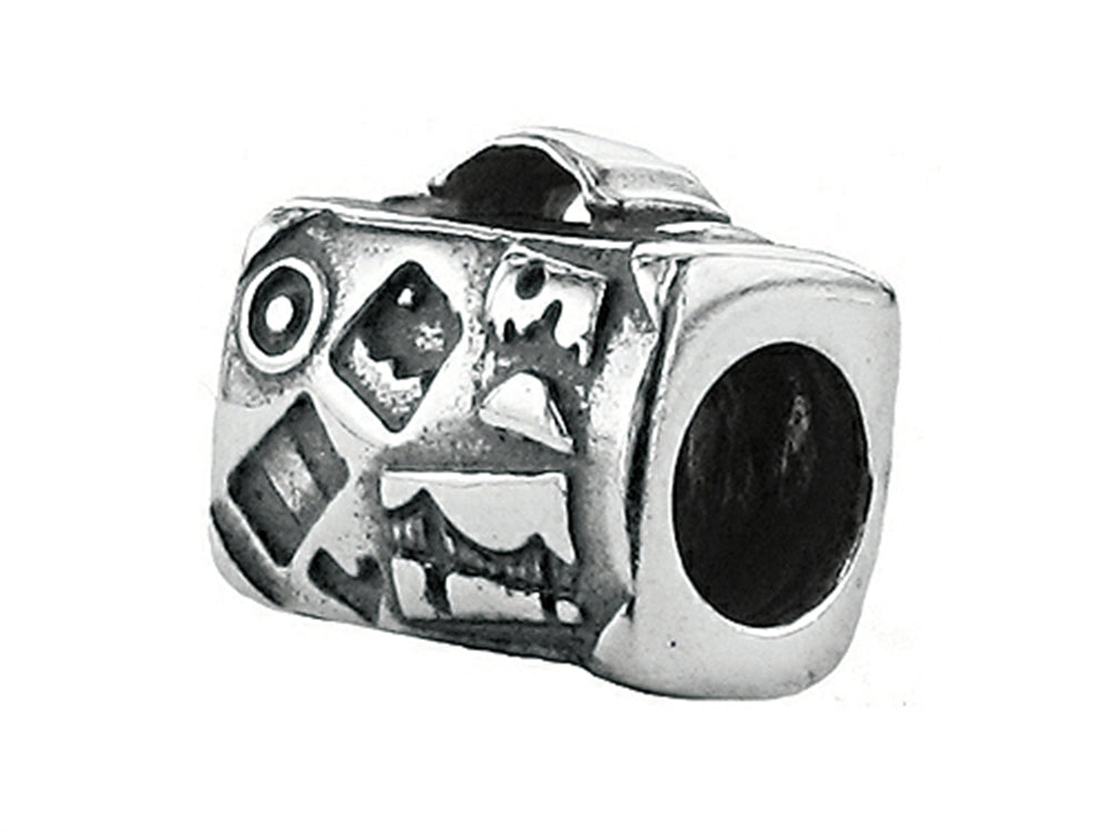 Zable™ Sterling Silver German Shepherd Bead / Charm