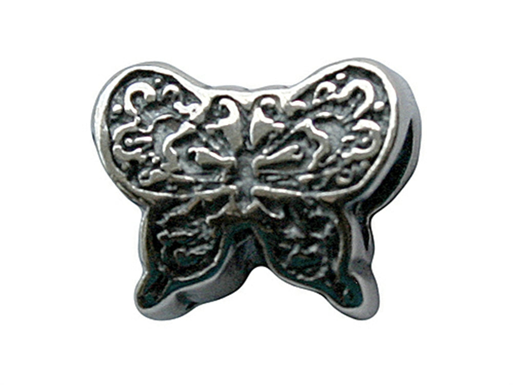 Zable™ Sterling Silver Butterfly Bead / Charm