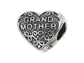 Zable Sterling Silver Grandmother Bead / Charm