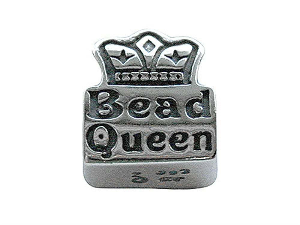 Zable Sterling Silver Bead Queen Bead / Charm