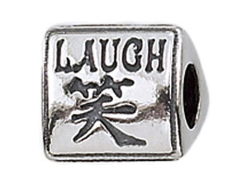 Zable Sterling Silver Live/Love/Laugh Bead / Charm