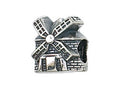 Zable Sterling Silver Windmill Bead / Charm