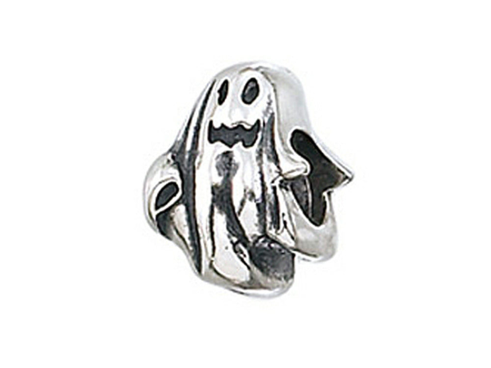 Zable Sterling Silver Ghost Bead / Charm