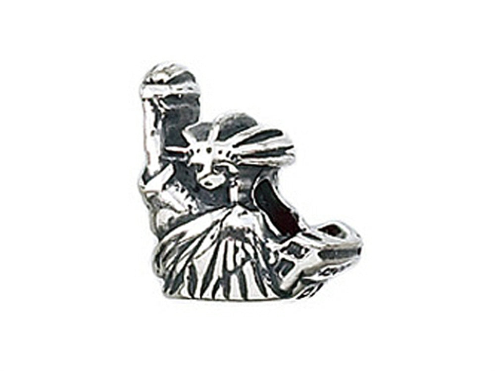 Zable Sterling Silver Statue of Liberty Bead / Charm