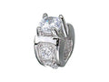 Zable Sterling Silver Engagement Ring Compatible Bead / Charm