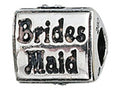 Zable Sterling Silver Bridesmaid Bead / Charm