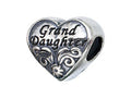 Zable Sterling Silver Granddaughter Compatible Bead / Charm
