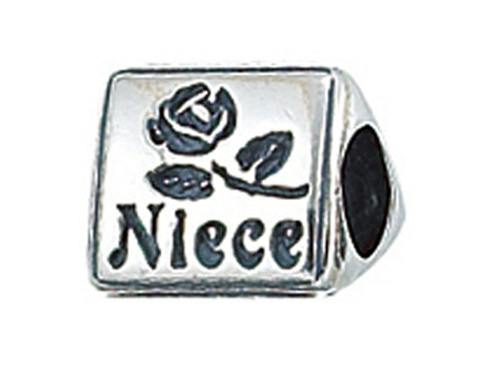 Zable Sterling Silver Niece Compatible Bead / Charm