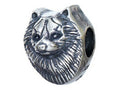 Zable Sterling Silver Dog Breed-pomeranian Bead / Charm