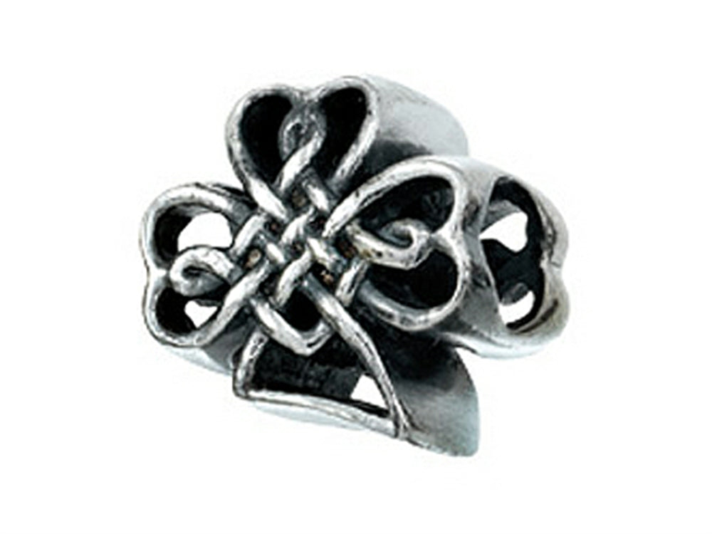 Zable Celtic Knot Shamrock Compatible Bead / Charm