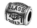 Zable Sterling Silver Class Of 2013 Bead / Charm