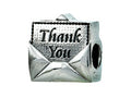 Zable Sterling Silver Thank You Bead / Charm