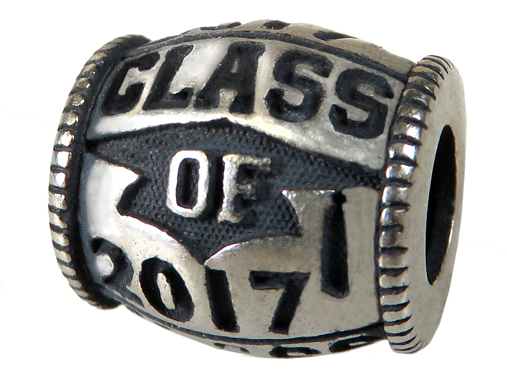 Zable Sterling Silver Class Of 2017 Bead / Charm