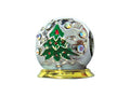 Zable Sterling Silver Christmas Tree Snow Globe Compatible Pandora Compatible Bead / Charm