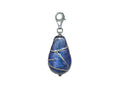 Zable Blue Drop with Silver Accents with Clip Bead / Charm