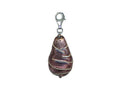 Zable Purple Drop with Silver Accents with Clip Bead / Charm