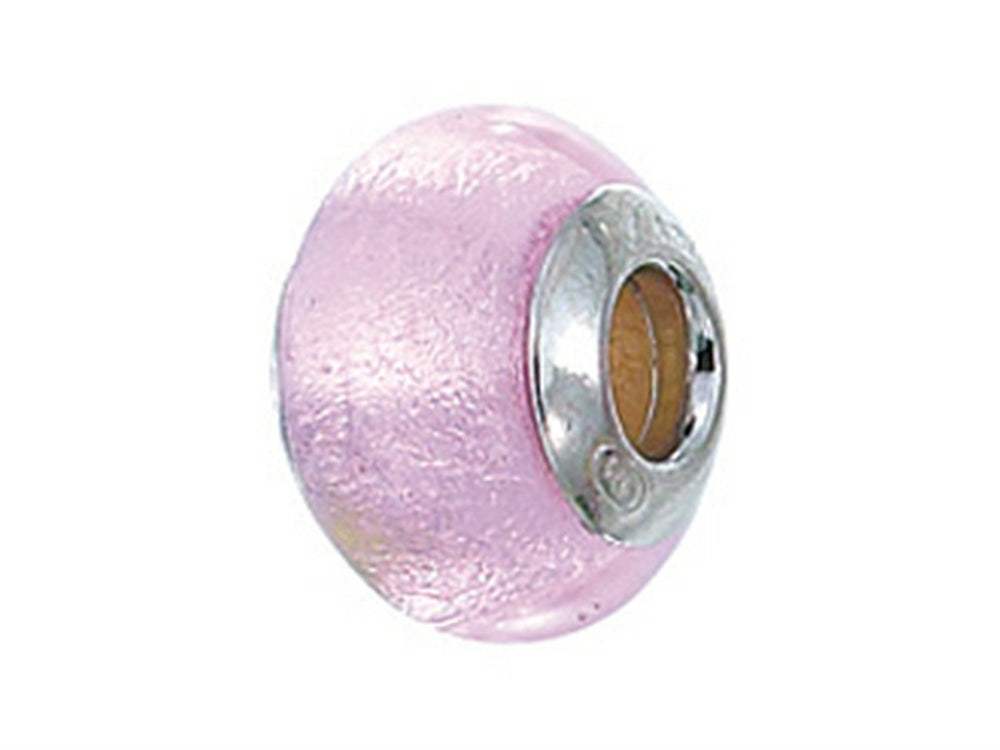 Zable™ Sterling Silver Murano Glass Birth Month October Bead / Charm