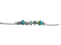 Zable Sterling Silver Sealife Theme Bracelet with 7 Beads