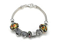 Zable Sterling Silver Birthday Theme Bracelet with 7 Beads