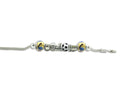 Zable Sterling Silver Sports Theme Bracelet with 7 Beads