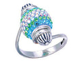 Zable Sterling Silver Bead Ring for single Bead (not included)