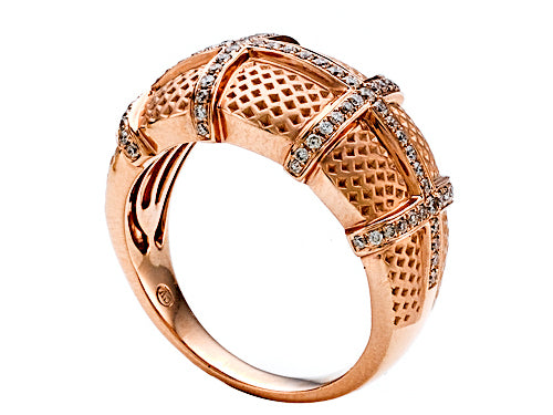 Carlo Viani Ring / Band in Rose Gold