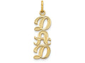 FJC Finejewelers 14k Yellow Gold Dad Charm