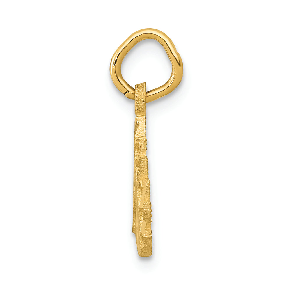 FJC Finejewelers 14k Yellow Gold Unicorn Charm